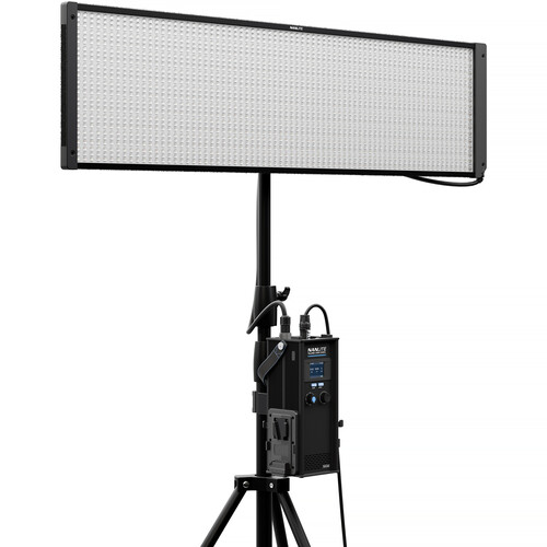 Nanlite PavoSlim 240CL ultra-thin RGBWW LED panel light with high-output soft illumination