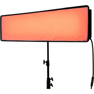 Nanlite PavoSlim 240CL ultra-thin RGBWW LED panel light with high-output soft illumination
