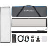 Nanlite PavoSlim 240CL ultra-thin RGBWW LED panel light with high-output soft illumination