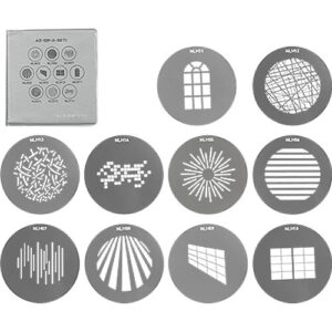 Nanlux AS-GB-A-SET1 – NL Mount Gobo Set (Set 1)