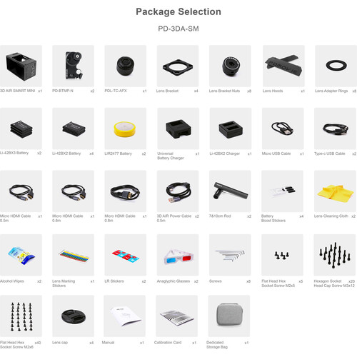 3D AIR SMART MINI Kit with LiDAR Autofocus Tracking (PD-3DA-SM) - PDMOVIE