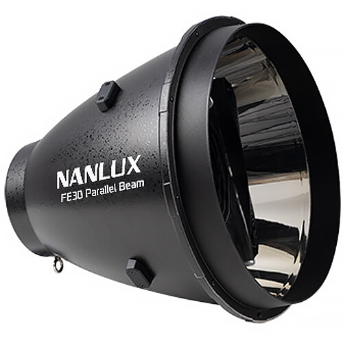Nanlux RF-FE-PB NL Mount Fresnel beam modifier for Evoke series.