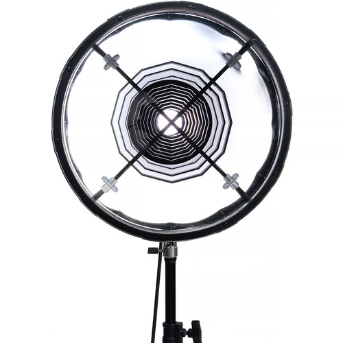 Nanlux RF-FE-PB NL Mount Fresnel beam modifier for Evoke series.