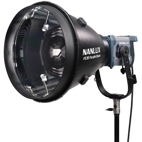 Nanlux RF-FE-PB NL Mount Fresnel beam modifier for Evoke series.