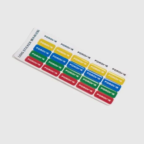 1x Lens Label Stickers