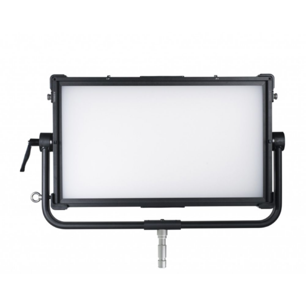 Nanlux Dyno 650C RGBW LED soft panel light with full color control, high output, and soft diffusion. Ideal for film, broadcast, studio, and commercial lighting applications with professional DMX and CRMX control.
