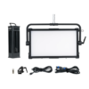 Nanlux Dyno 650C RGBW LED soft panel light with full color control, high output, and soft diffusion. Ideal for film, broadcast, studio, and commercial lighting applications with professional DMX and CRMX control.