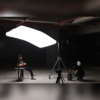 Inflatable 1350W LED soft light with 240×124cm panel, 2500K–6500K bi-color, DMX control & app support. Perfect for film & studio production.
